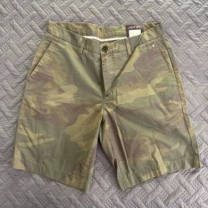 Michael Kors camo shorts size 30. NWT